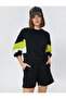 Stripe Detailed Sweatshirt Relax Fit