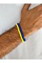 Elastic Fan Bracelet |   Yellow - Dark Blue |   Black-White |   Yellow - Red |   Team Bracelet - 4