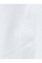 Basic T-Shirt Short Sleeve Crew Neck Asymmetrical Cut - 6