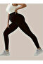 Thermal Fleece-Lined Warm Winter Shaping / Sculpting High Waist Stretchy Adjustable Maternity Leggings - 6