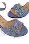 Butterfly Bow Girls' Evening Dress Shoes, Children's High Heels - 3