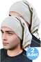 2-Piece Men's Winter Knitwear Knitted Beanie and Neck Collar - 5