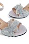Butterfly Bow Girls' Evening Dress Shoes, Children's High Heels - 4