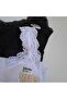 Women's 3-Piece Cotton Bamboo Lace Gathered Comfortable Half Tank Top Plus Size Strap Bra - 2