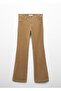 Mid-rise corduroy trousers - 3