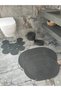 Jute,Bath Set,Bath Set,Bath Mat, Mat Set,Makeup Basket,Detergent Basket,Toilet Seat Mat - 2