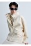 High Collar Wool Coat - 7