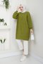 Women's Zigzag Braided Sweater Sweater - 4
