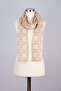 Cannage Patterned Knitwear Scarf - 3