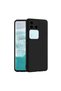 Vivo V30 Pro Compatible Silicone Case - Flexible Pastel Color Cover with Camera Protection - Black