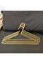 12 Pieces Matte Gold Modern Metal Clothes Hanger Sturdy a Quality Clothing Hanger Wardrobe Closet Organization