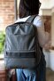 Unisex Graywaterproof Multi-Compartment Business School Travel Bag with Laptop Compartment