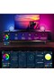 Smart Rgb Desktop Music Rhythm Night Light 25cm Aluminum Ring Led Desk Lamp - 4