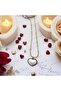 Pearl Heart Dorika Steel Necklace