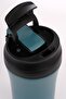Thermos Mug 400 ml - Stainless Steel with Straw and Direct Drinking Lid - 6