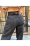 Women's New Season Baggy Jean Bol Cut Back Buckle Detail Casual Pants