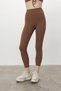 Mocha Color Renewal Sports And Yoga Leggings - 3