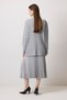 Gold Buttoned Long Cardigan - 5