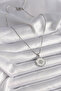316L Steel Silver Color Chain White Pearlescent Zircon Stone Star Processing Model Women's Necklace - 2