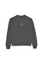 Unisex Oversize Sweatshirt High Print Smoked – Crew Neck, 3 Thread Raster Print - 4