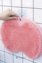 Aveo 1 Piece Silicone Bath Massage Mat with Suction Cups Back Scrubber Body Wash Loofah