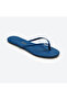 Women's Classic Petrol Blue Daily Stylish Flip Flops - 3