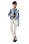 WD256B Slim Fit Regular Waist Ankle Length Women's Pants - 6