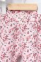 Floral Printed Ruffle Detailed Headband Pantalon-Badi Set - 2