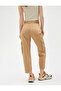 High Waist Cargo Pants Straight Leg - 4