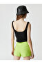 Crop Ribbed Athlete Square Neck Ribbed - 4