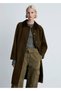 Long Corduroy Collar Parka