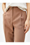 Pocket Slim Leg Trousers Rayon Blended - 5