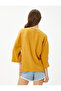 Crop Blouse V-Neck Short Sleeve - 4