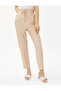 Viscose Carrot Trousers with Tie Waist - 3