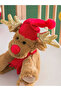 Lcw Home Brown Deer Figured Padded Plush Baby Throw Pillow 43 cm - 3