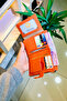 Lisa Zippered Handy Model Orange Women's Wallet (Vegan Leather) - 3