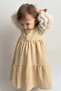 Girl Child Baby Girl Ruffled Long Sleeve with Zipper Birthday Party Special Occasion Eid Dress - 4