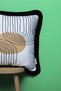 Black Tufted, Soft Ethnic 04 Pattern, 43X43Cm Square Throw Pillow Cover - 3