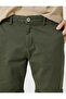 Basic Bermuda Shorts Cotton Pocket Buttoned - 5