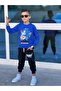 Gray Color Printed 2-Piece Tracksuit Set for Boy - Snm5 - 2
