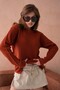 Mother with Hair Knitted Knitwear Wool sweater - 2