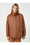 X Selected by Şahika Ercümen - Quilted Oversize Jacket with Pockets - 5