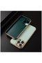 Apple iPhone 12 Pro Max Compatible Case Golden Silicone Case Light Green - 4
