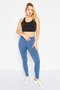 Women Brand Logo Non Padded Sports Bra, Black - 2