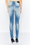Women Super Skinny Fit Wash Stretchable Jeans, Blue - 4