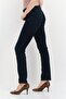 Women Regular Fit Solid Stretchable Denim, Navy - 4