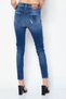 Women 1984 SLANDY Super Skinny Fit Washed Stretchable Jeans, Blue - 4