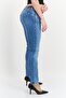 Women Slim Fit Plain Non-Stretchable Jeans, Blue - 2