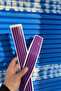 Bright Purple Fine Detail Stripe Sticker Sticker for Engine and Helmet (5 Meters) - 2