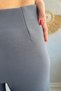 Women's Elastic Waist Pencil Detailed Lycra Balloon Pants Smoked - 6